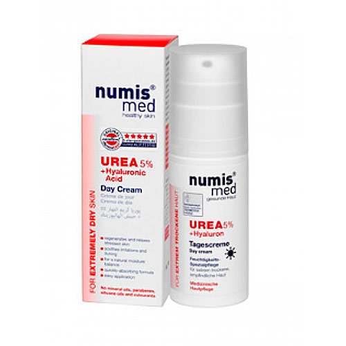 Крем дневной Numis Med с 5% мочевиной и гиалуроновой кислотой 50 мл.