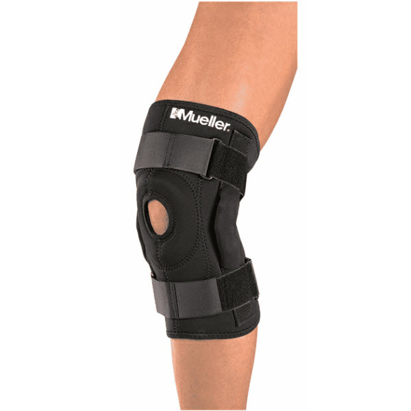 Бандаж на коленный сустав Mueller Hinged Knee Brace неразъемный 2333