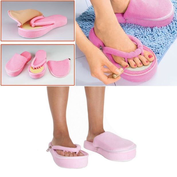 Тапочки педикюрные с памятью арт.KZ0050