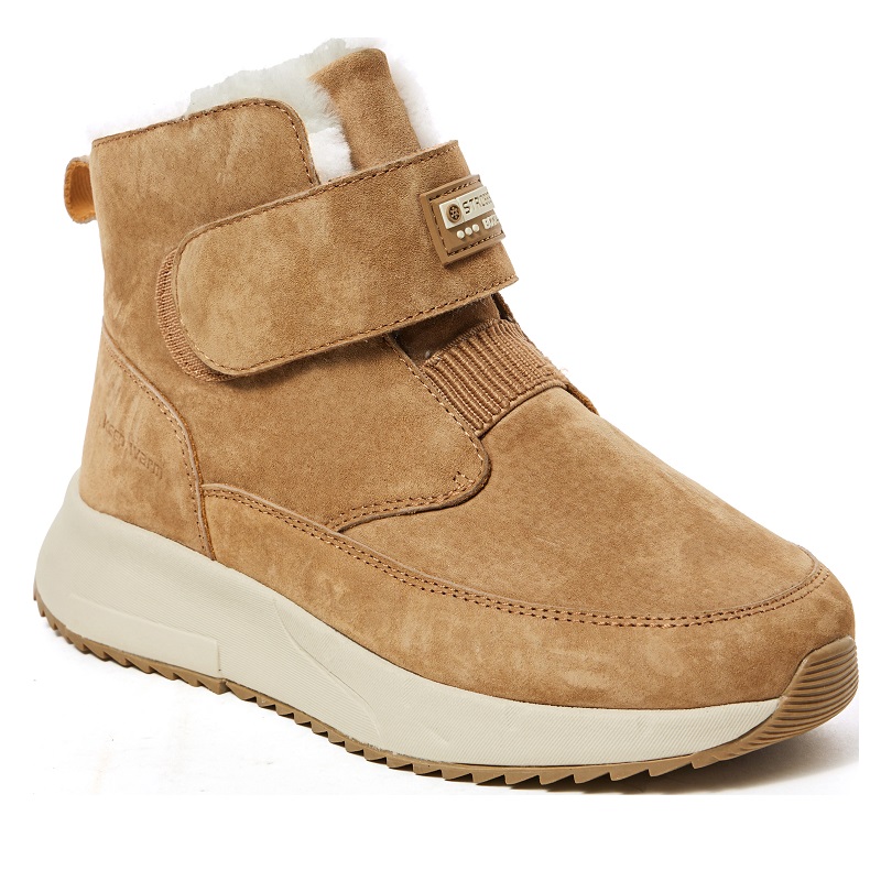 Кроссовки Strobbs с мехом женские F8426-12 песочные