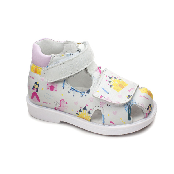 Сандалии Bottilini для девочек SO-247(55) белый/замок.