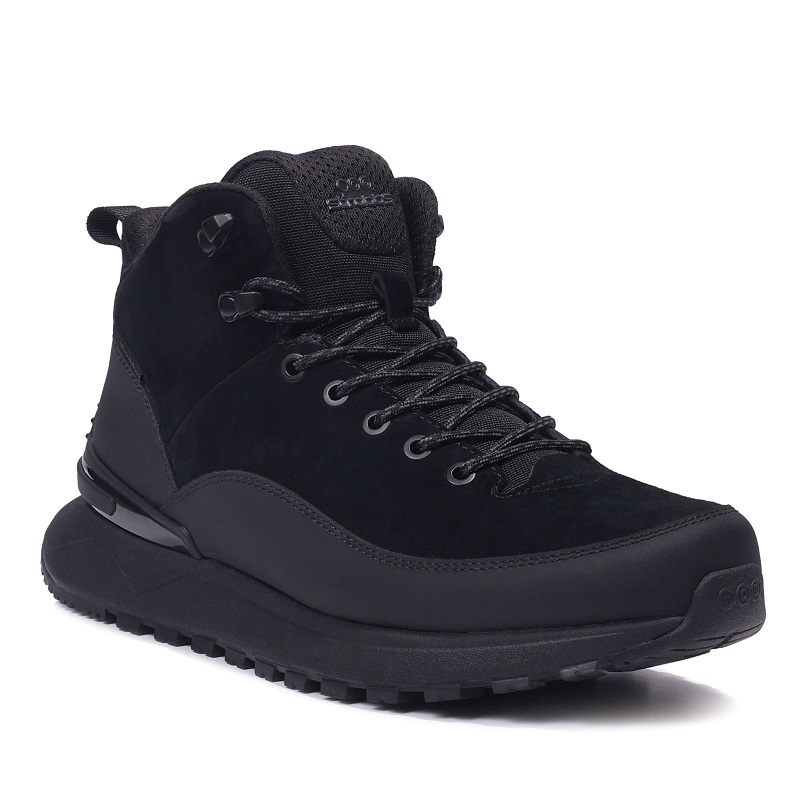 Кроссовки Strobbs с мехом мужские C9439-3 черные