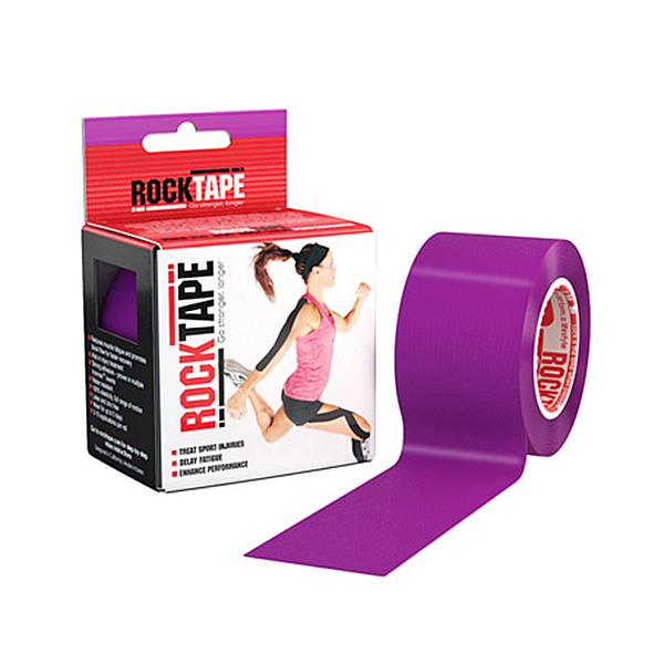 Кинезио тейп Rocktape 5см х 5м фиолетовый