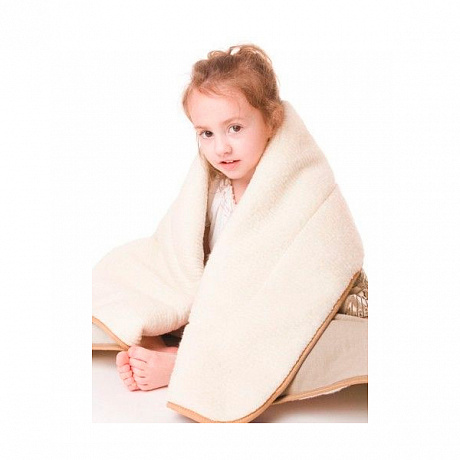 Одеяло из шерсти мериноса детское ОД0052 90х120 см. Изображение 2 из 2