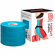 Кинезио тейп Bio Balance Tape Lymph перфорированный 5см х 5м голубой.