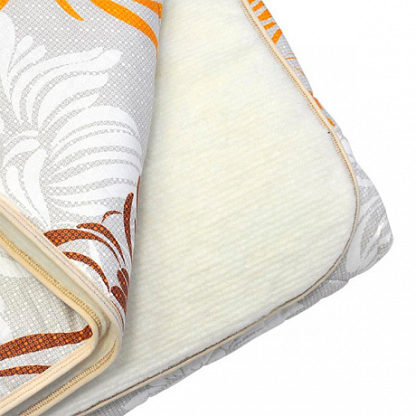 Одеяло из шерсти мериноса ОД0051 200х220 см. Изображение 2 из 3