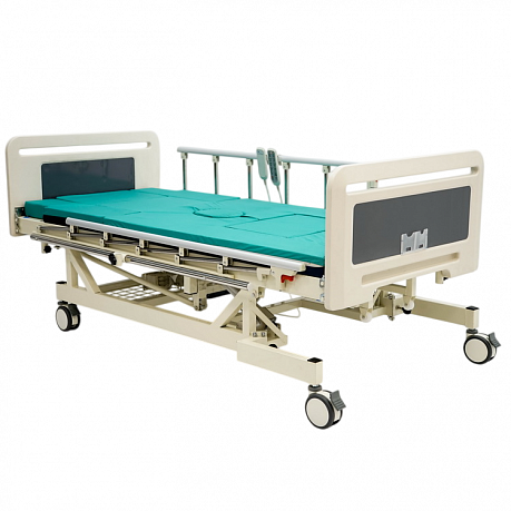 Кровать-вертикализатор электрическая Met четырёхсекционная с функцией переворачивания и туалетом Lift Up. Изображение 5 из 5