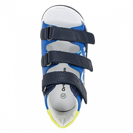 Сандали ортопедические Ортобум для мальчиков 27057-01 темно-синий бриз. Изображение 3 из 6