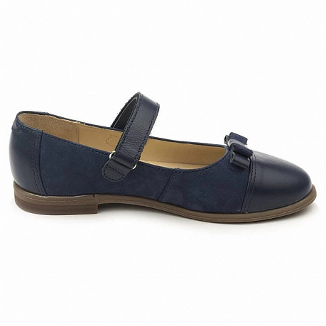 Туфли Тапибу для девочек FT-25012.19-OL08O.01 синие. Изображение 2 из 4