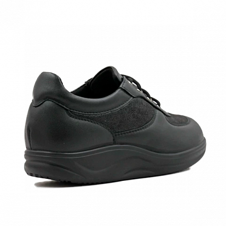 Полуботинки ортопедические Ортомода женские 82376-Х-ДФ-701 черные. Изображение 3 из 4