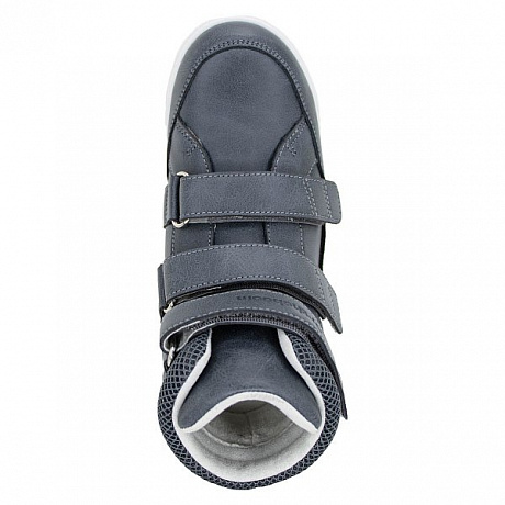 Ботинки ортопедические Ортобум утепленнные для мальчиков 81054-02 дымчатые. Изображение 2 из 6