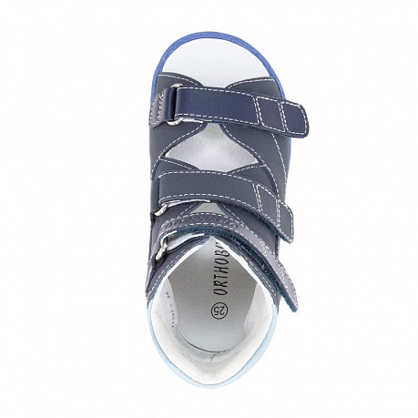 Сандали ортопедические Ортобум для мальчиков 71397-7 джинсовые. Изображение 4 из 5