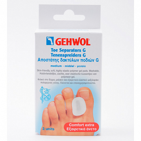Геволь Гель-корректор G для большого пальца стопы 3 шт.. Изображение 2 из 2