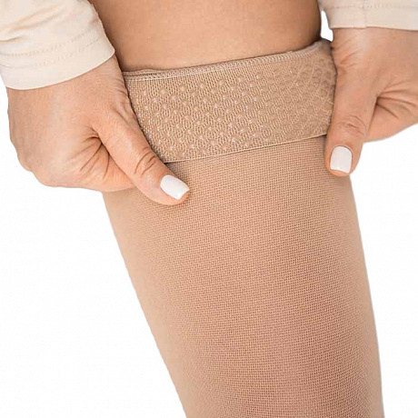 Чулки компрессионные Evolution 2 класс компрессии ТК.931 с закрытым носком укороченные. Изображение 4 из 4