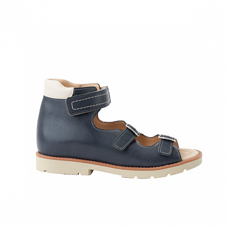 Сандали ортопедические Мега Ортопедик для мальчиков 051 02 34-21 серые. Изображение 2 из 4