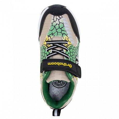 Кроссовки ортопедические Ортобум для мальчиков 33223-23 зеленый кайман. Изображение 3 из 6